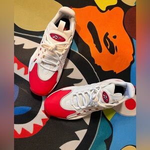 Reebok Solution Mid 'White Vector Red' AI - Iverson